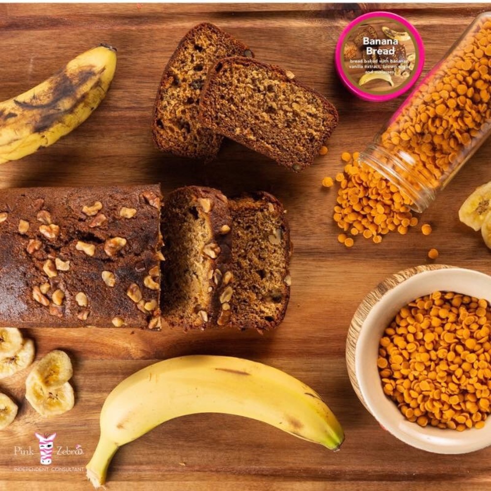 Pink Zebra 🦓 Banana Nut Bread